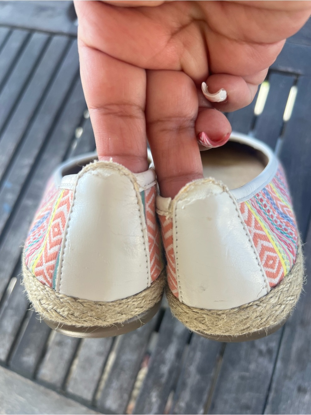 Stitch and Turn size 7.5 Espadrilles - Picture 3 of 6